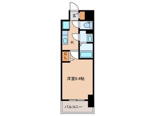 メイクス名駅南Ⅱの物件間取画像